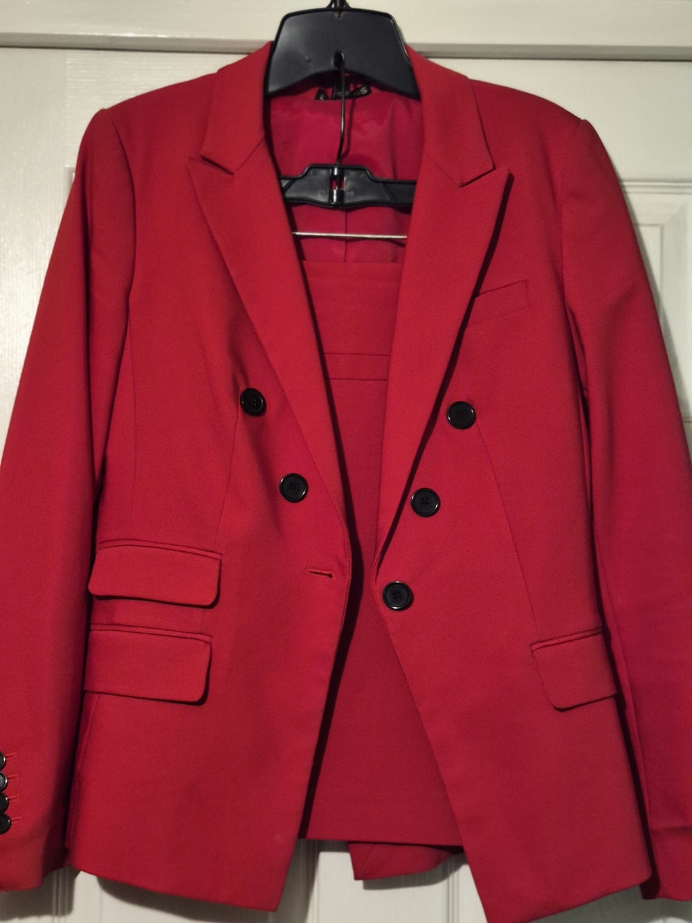 Express Red Double-Breasted Women’s Blazer